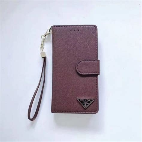 iphone 12 case prada|Prada iPhone wallet case.